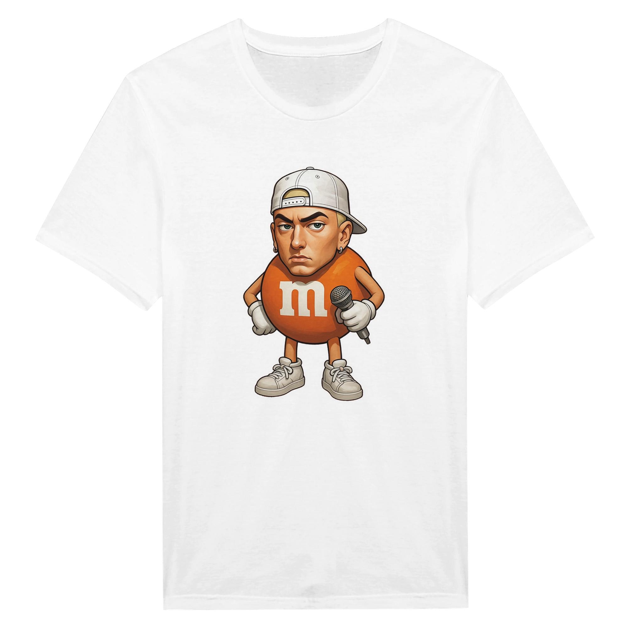 Eminem as an M&M T-shirt | Funny Rap Graphic Tee | Classic Unisex