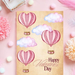 Cartão de Dia dos Namorados | Cartão de Saudação Amor & Romance | Imprimível de Dia dos Namorados | Perfeito para Ele e Ela | Design Único e Sincero