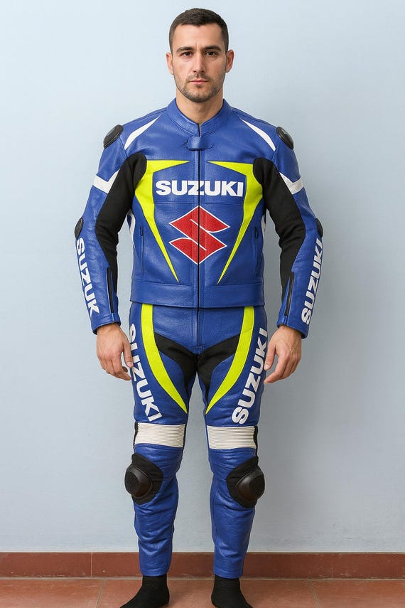 バイク スズキ バイク レーシングスーツ