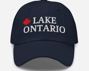 Lake Ontario Hat – Embroidered Dad Cap