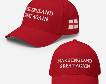 Make England Great Again Hat – Embroidered Flexfit Cap