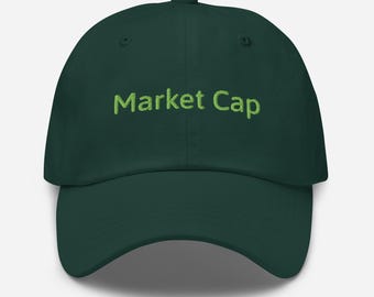 Market Cap Hat – Embroidered Dad Cap