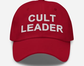 Gorra de líder de culto: gorra bordada para papá