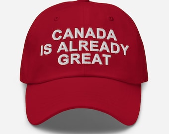 Gorra bordada de papá: Canadá ya es genial