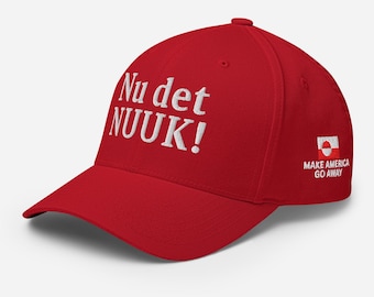 Nu det NUUK! Hat – Embroidered Greenland Flexfit Cap