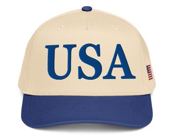 USA Hat with American Flag – Embroidered Classic Cap