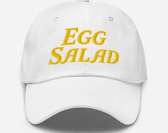 Egg Salad Hat – Embroidered Golf Dad Cap
