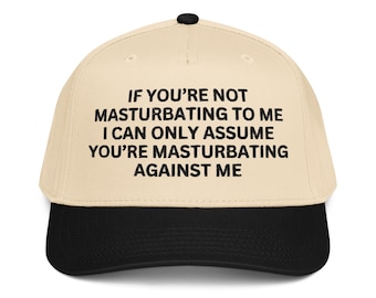 If You're Not Masturbating to Me Hat – Embroidered Classic Cap
