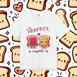 Grappige cartoon foodie-T-shirt