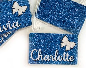 Competition Cheer Bag Tags | Cheer Team Gifts | Personalized Cheer Bag Tags