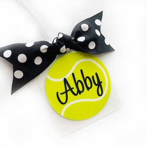 Tennis Bag Tag