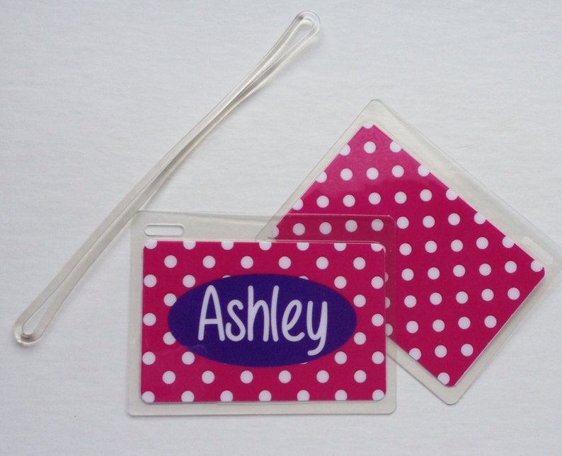 Luggage Tag Personalized Custom Luggage Tag Lunch Bag Tag Etsy
