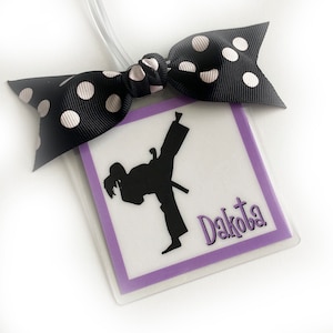 Maritial Arts Bag Tag, Karate Bag Tag