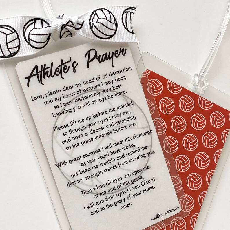 Volleyball Gifts Volleyball Bag Tags Volleyball Coaches Etsy