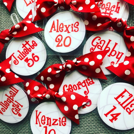 personalized volleyball bag
