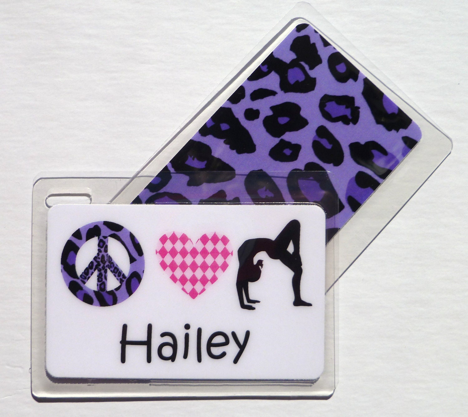 Bag Tag Gymnastic Bag Tag Gymnastic Party Favor Gymnastic Team Etsy
