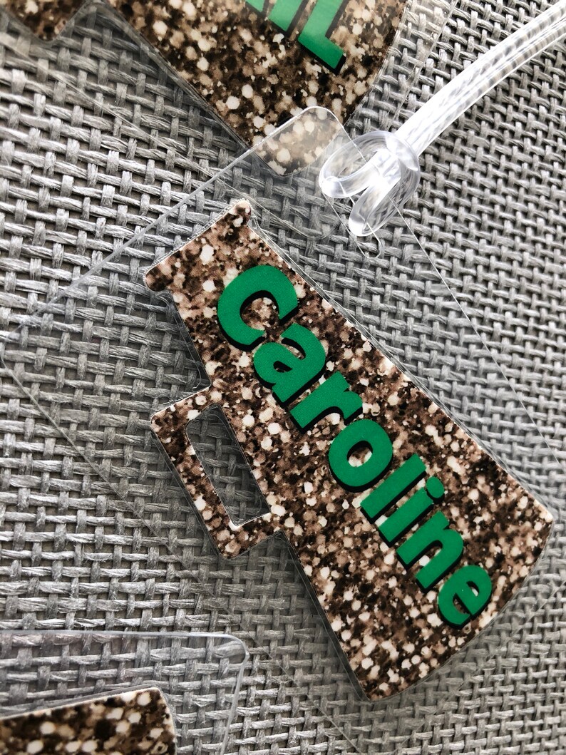 Buford Wolves Megaphone Bag Tag