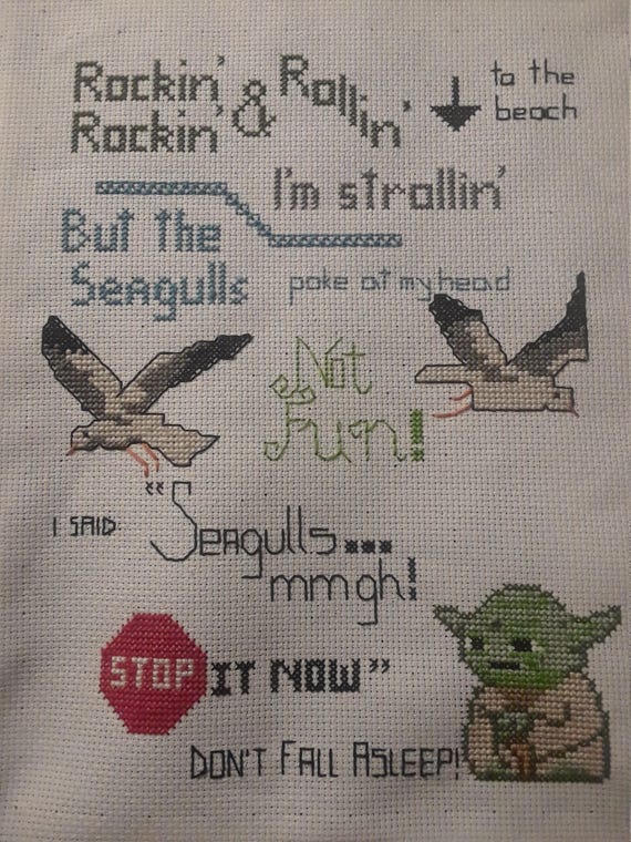 yoda and the seagulls