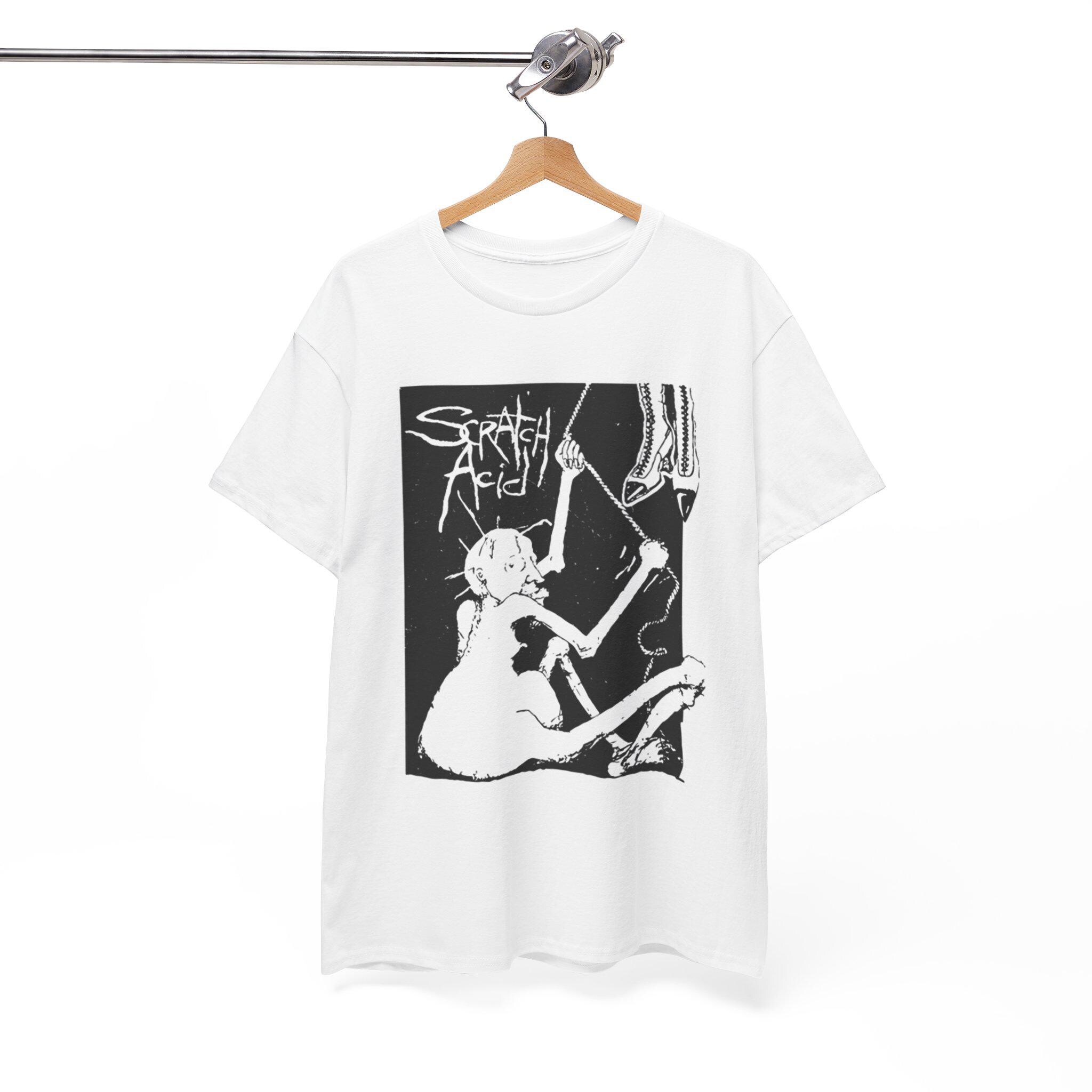 scratch acid band t shirt big black