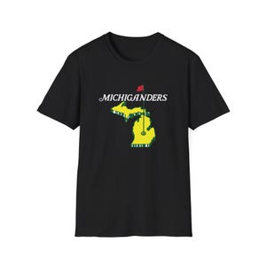 Missouri Golfers Unisex T-Shirt, Missouri Karte T-Shirt, Geschenk für Golfliebhaber, Softstyle Shirt, Sommer Freizeitkleidung, ideal für Reisen