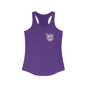 Grape Soda UP Women&#39;s Ideal Racerback Tank | White or Purple