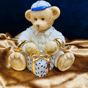 Cute Vintage Ceramic Teddy Bear