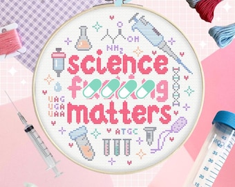 Science F **ing Matters Kreuzstichmuster