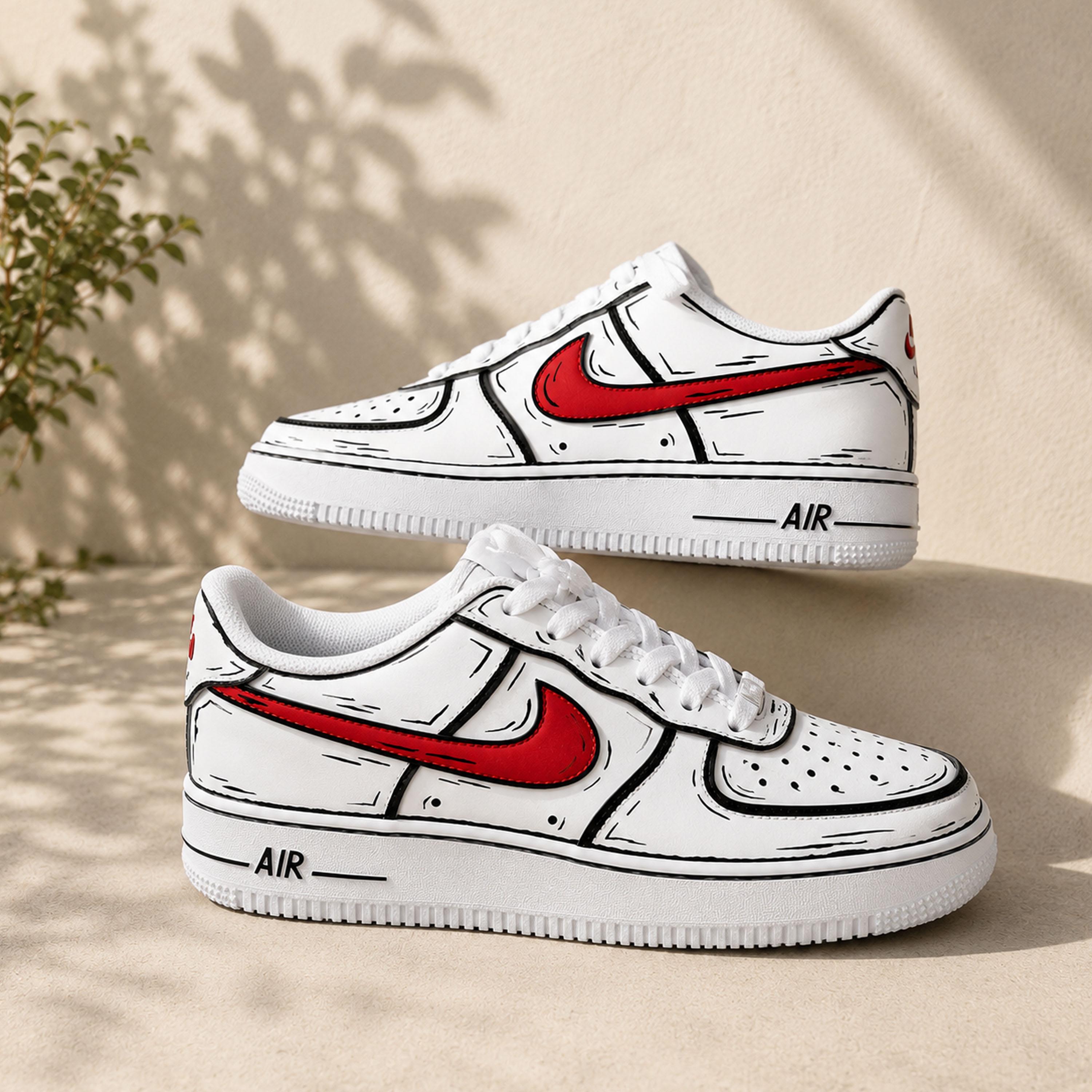 Custom nike air force 1 cartoon - Etsy 日本