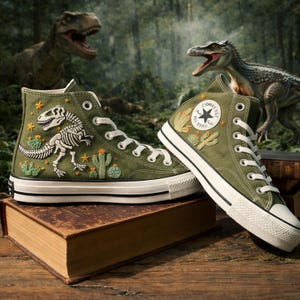 Cactus Converse - Etsy