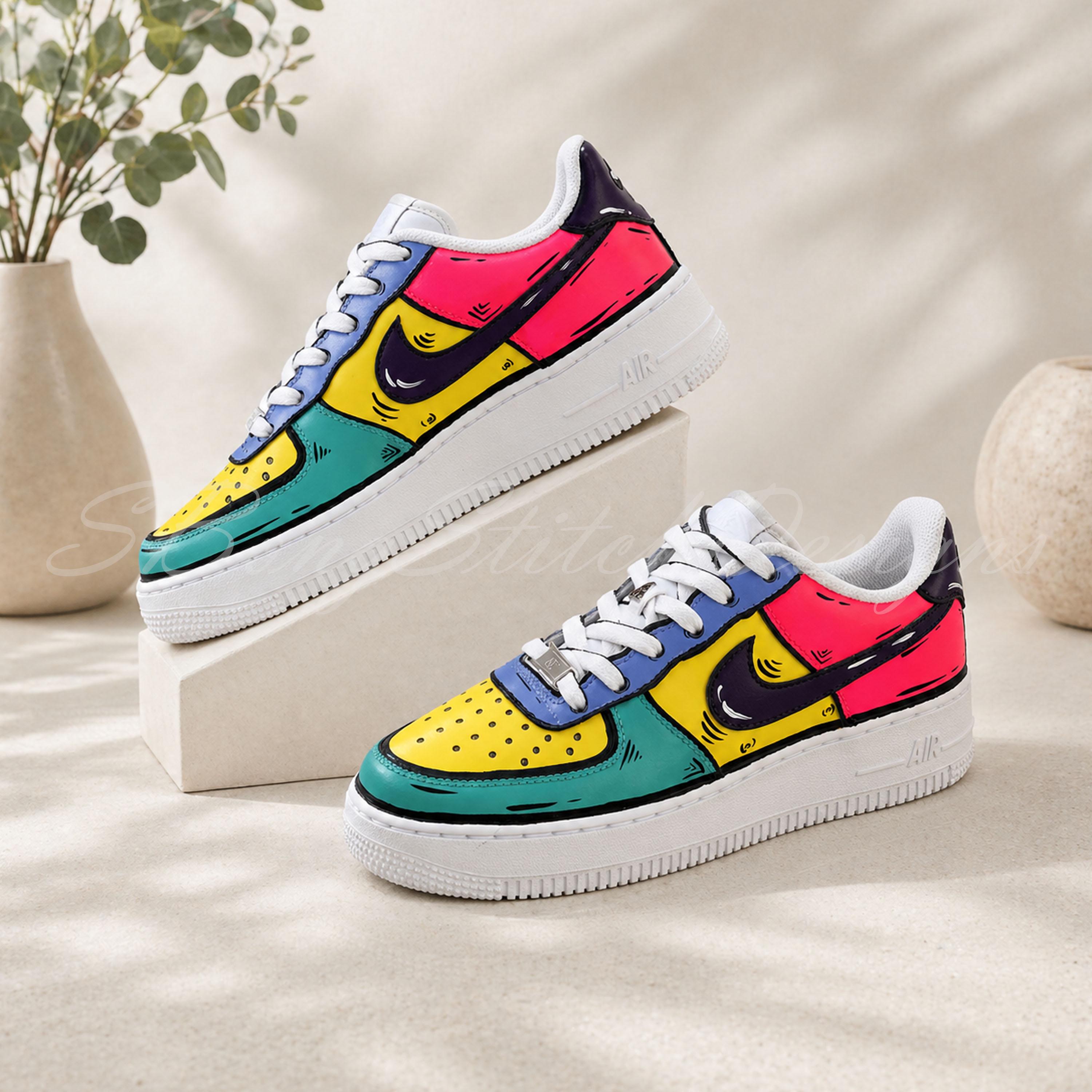 Color Block Sneaker - Etsy