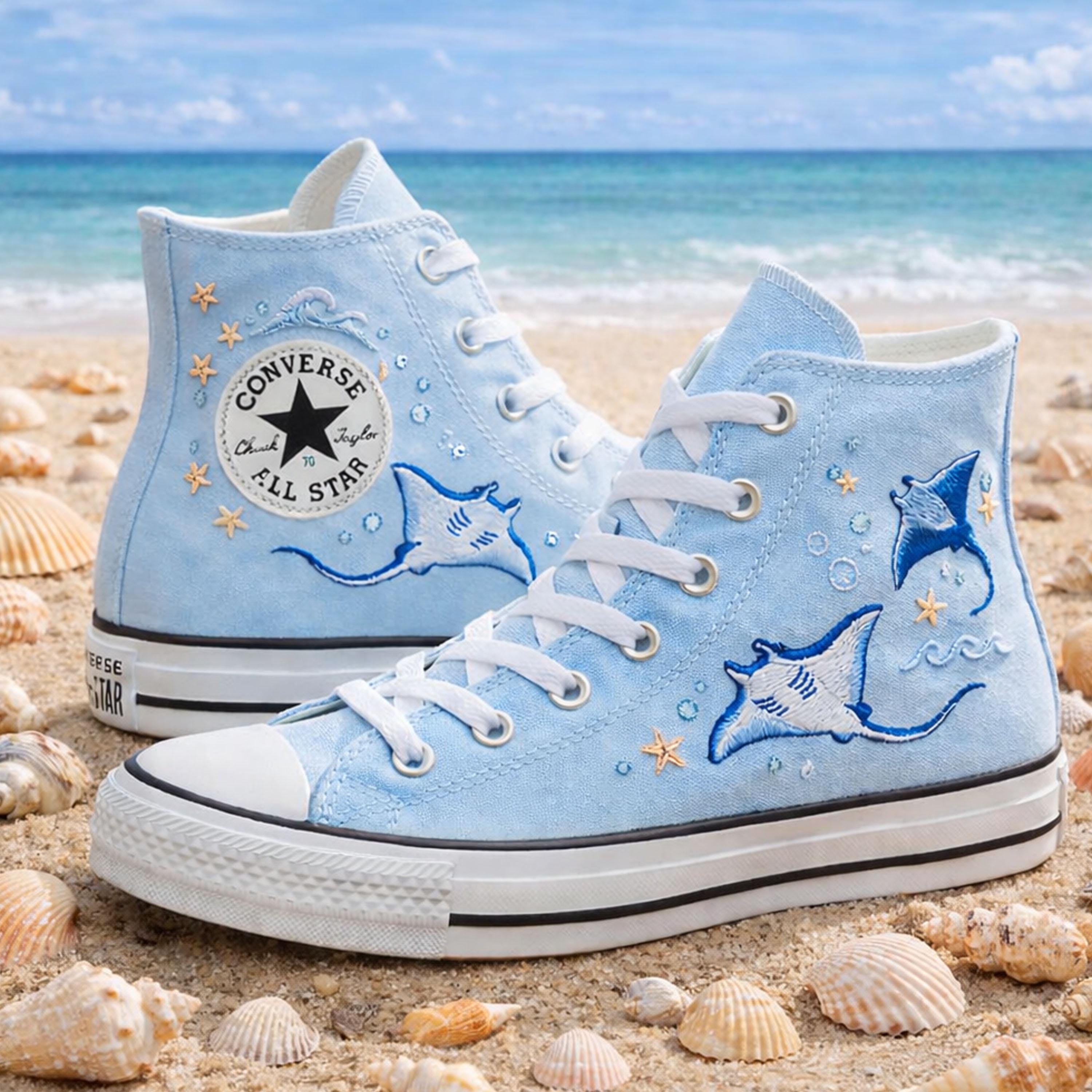 Buy Manta Ray Sneakers Online In India - Etsy India