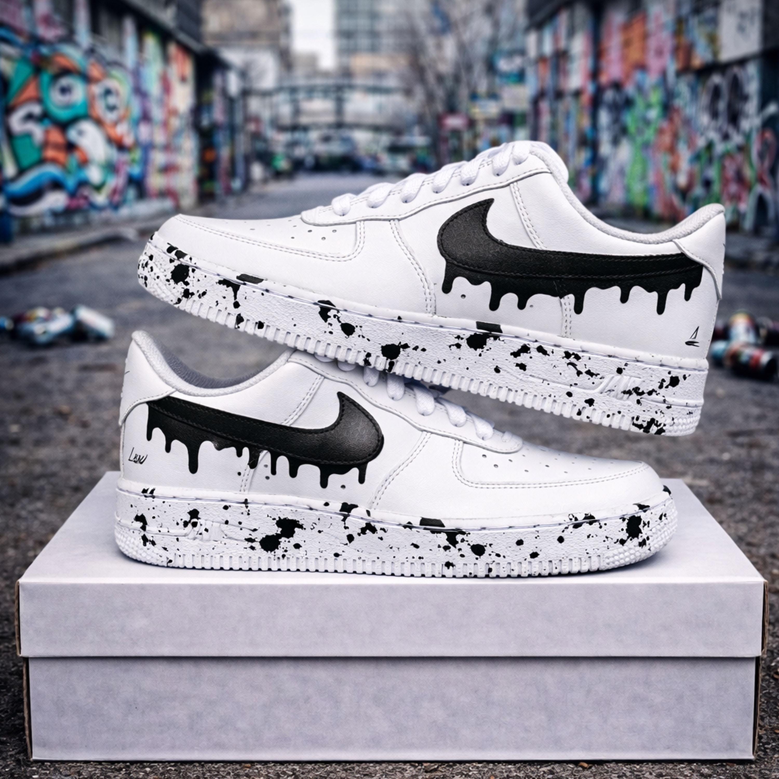 Nike air force 1 paint splatter - Etsy 日本