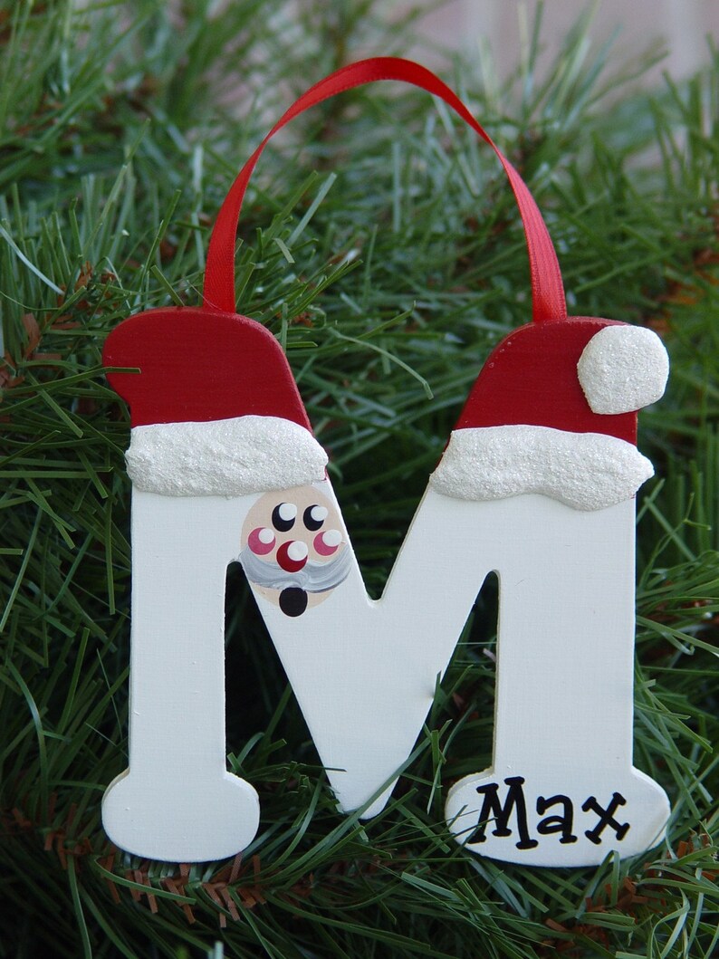 Personalized Santa Letter Ornaments Etsy Canada