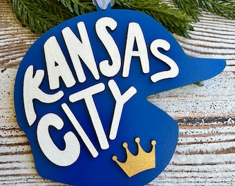Kansas City baseball ornament