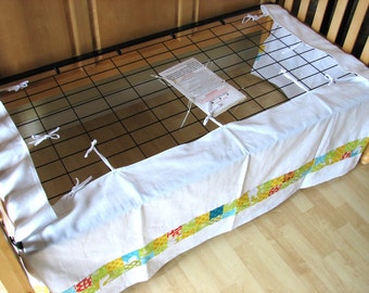 Custom Adjustable Crib Skirt