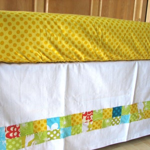 Fresh Sunshine Polka Dot Fitted Crib Sheet image 5