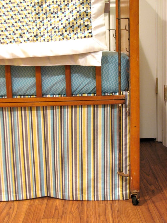 adjustable crib skirt