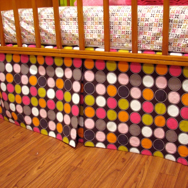 Box Pleat Crib Skirt Etsy
