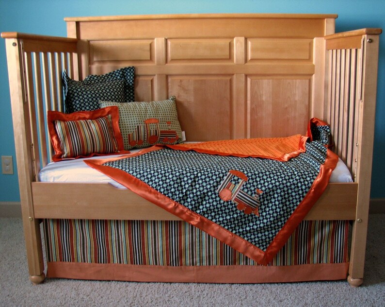 Custom Straight Crib Skirt, You Pick the Fabric Etsy