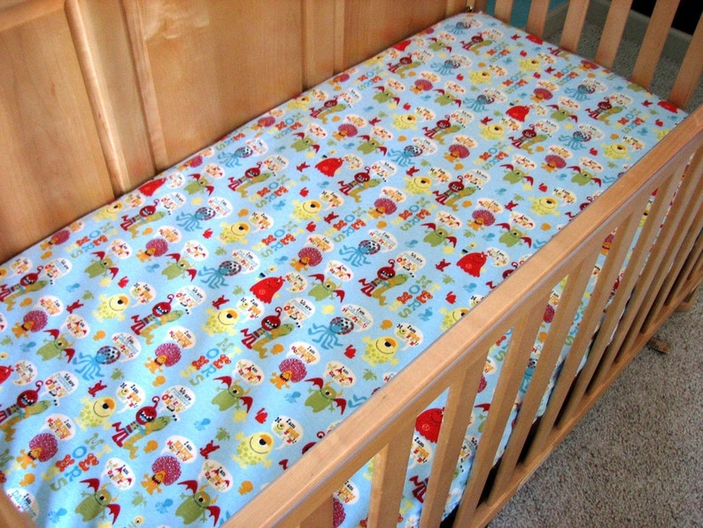 Custom Crib Sheet Toddler Sheet image 4