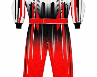 Redspeed Kart Racing Suit FIA Approved Printed Motorsport Overall