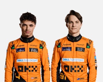 2024 F1 McLaren Racing Suit - CIK/FIA Level 2 Go Kart Suit