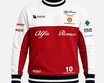 Custom F1 Racing Pullover Sweatshirt