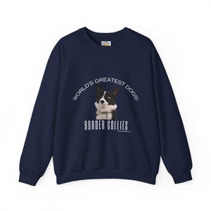 Border Collie Sweatshirt | Cartoon Dog Gift | Ships from Canada