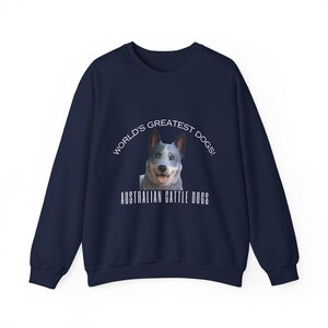 Sweat-shirt pour bouvier australien - Cadeau de chien de dessin animé personnalisé - Expédié du Canada