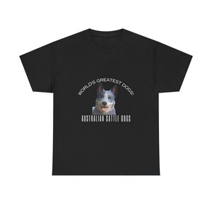 Australian Cattle Dog T-shirt - Custom Cartoon Dog Gift - Ships from Canada