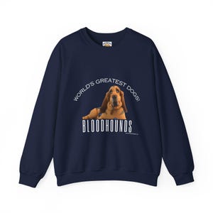 Bloodhound Sweatshirt | Cartoon Dog Gift | Ships from Canada