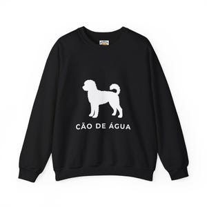 Portuguese Water Dog Sweatshirt - Silhouette Dog Gift - U.S. Shipping