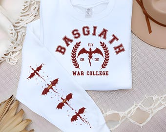 Basgiath War College SVG PNG, Fourth Wing Dragon Rider Design (Digital Download)