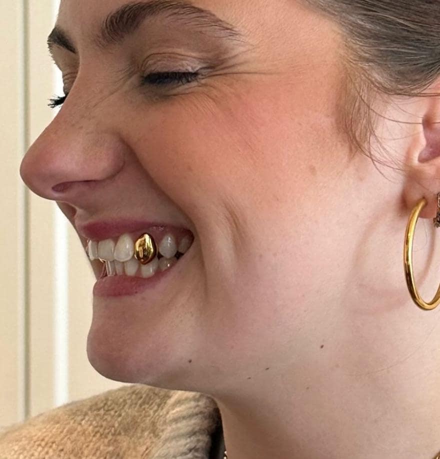 Solid Gold Caps 10K Gold, 18K Gold & Dental Gold Custom Made Grillz Any Teeth FREE Mould Kit!
